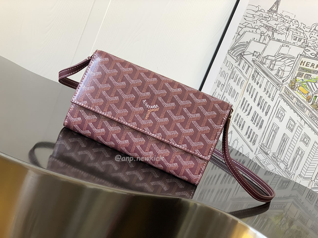 Goyard Varenne Wallet 12 Cm X 3.3 Cm X 19 Cm (12) - newkick.app